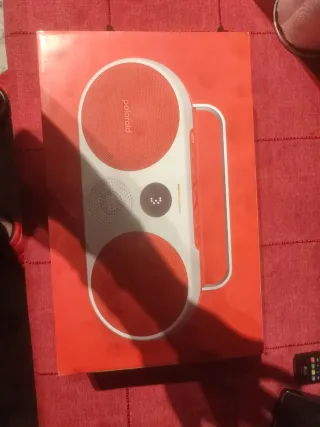 Altavoz Portátil Polaroid P3 Rojo y Blanco