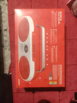 Altavoz Portátil Polaroid P3 Rojo y Blanco