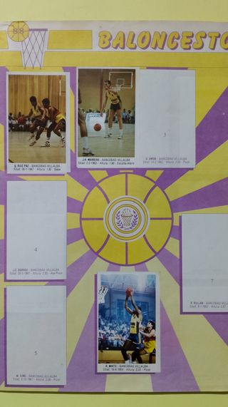 Baloncesto 88, Album,con Autografo