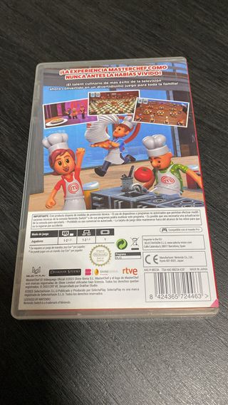 Juego MasterChef Nintendo Switch