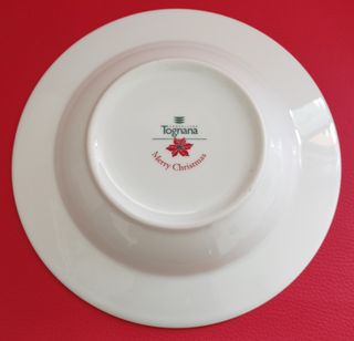 Vajilla Porcelana Tognana Navidad