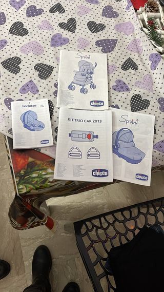 Trio Chicco Sprint con accessori