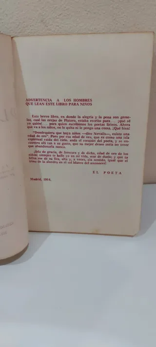 Edición rara Platero y yo