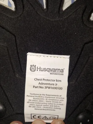 Chaleco protector KTM Leatt Motocross