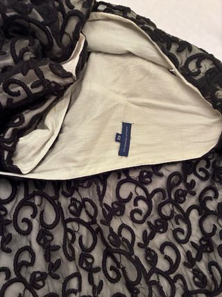 Vestido cóctel Adolfo Dominguez Negro