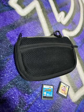 Estuche Nintendo DS con 2 juegos