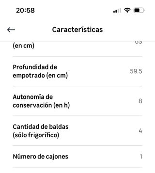 Nevera Inox edesa. Tiene un pequeño golpe