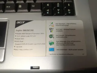 Portátil Acer Antiguo para Piezas