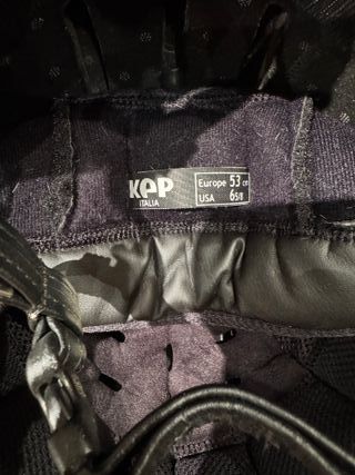 Casco Hípica KEP Cromo Matt Talla M