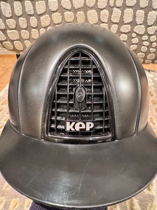 Casco Hípica KEP Cromo Matt Talla M