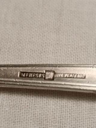 Cubiertos de alpaca plateada Meneses