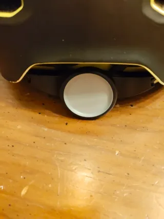 Casco Bici Infantil Btwin Amarillo y Negro