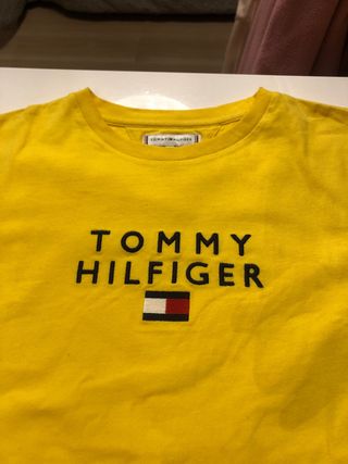 Camiseta Tommy Hilfiger Amarilla