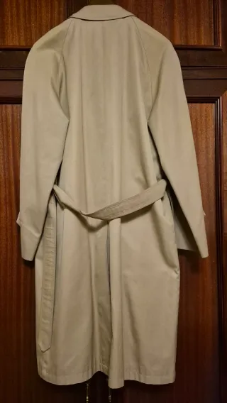 Gabardina Burberrys Beige Caballero,talla 52