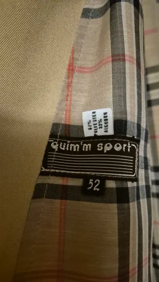 Gabardina Burberrys Beige Caballero,talla 52