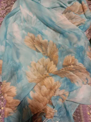 Pañuelo grande estampado mujer