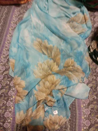 Pañuelo grande estampado mujer