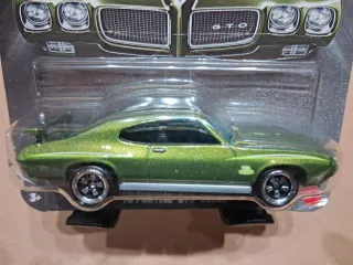 Hot Wheels '70 Pontiac GTO Silver Series