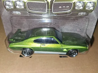 Hot Wheels '70 Pontiac GTO Silver Series