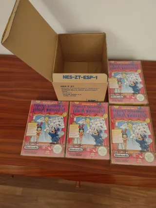 Nintendo NES Trick Shooting Caja Distribución