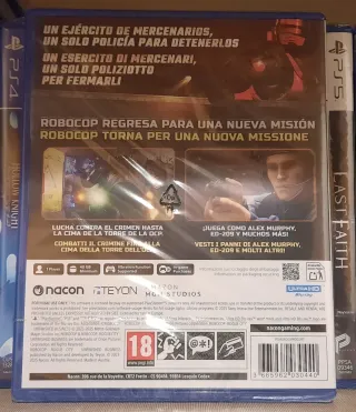 Robocop Rogue City Unfinished Business PS5