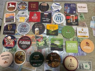 Lote 40 posavasos cerveza incluido 2 Iron Maiden