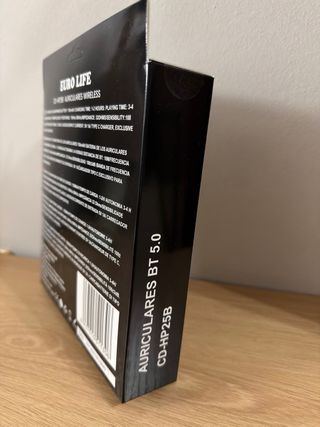 Auriculares Inalámbricos EURO LIFE BT 5.0 Negros