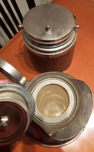 Jarra Termo y Cubitera Vintage