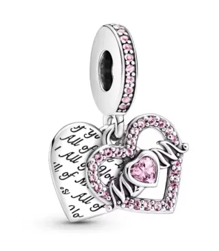 CHARM PLATA AMOR MAMÁ CORAZÓN