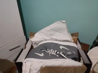 Nike Air Force 1 Mid Grises