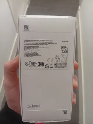 Samsung Galaxy A16 Negro en su caja sin ningún uso