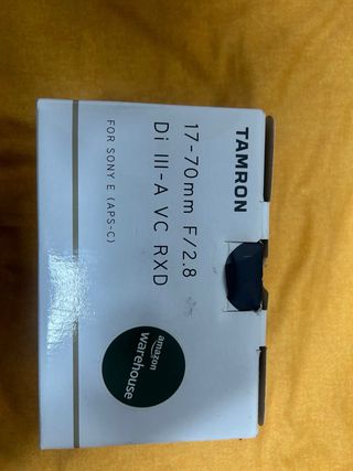 Cámara Sony Alpha 6400 + Lente Tamron 17-70mm