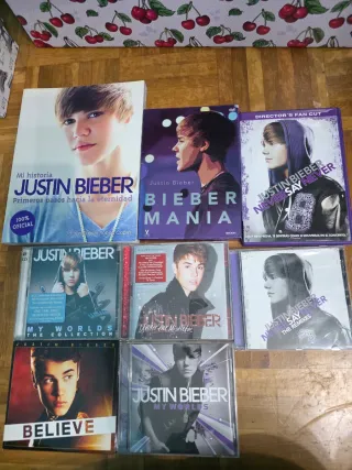 Lote Discos Justin Bieber