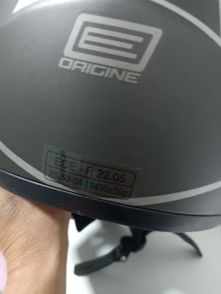 Casco Moto Integral ORIGINE V128 Gris