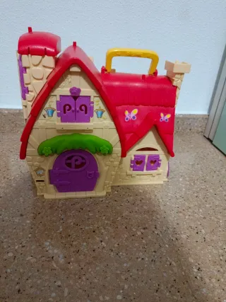 Lote Pinypon Castillo Princesa y casa maletín