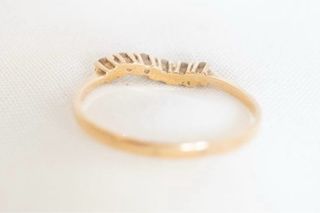 Anillo oro 18k con brillantes