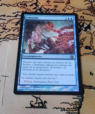 CARTA MAGIC FOIL - COBARDÍA
