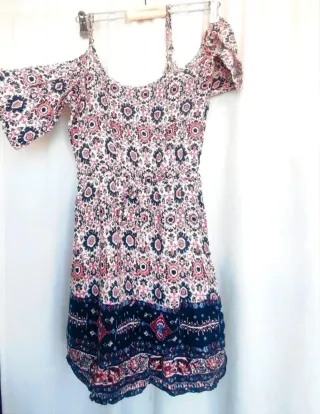 Vestido hombros descubiertos