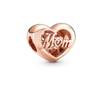 CHARM PLATA MAMÁ CORAZON AMOR