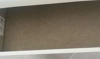 Consola escritorio cristal y madera