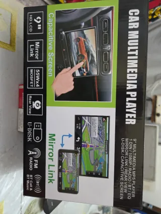 Pantalla Multimedia Coche 9 HD LCD