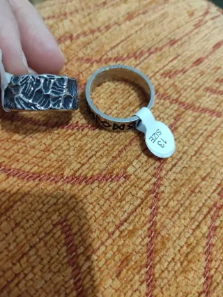 Anillo Acero chico 2 anillos