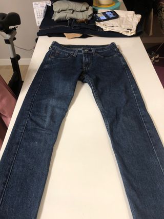 Vaqueros Levi's Azules Talla Xs de hombre