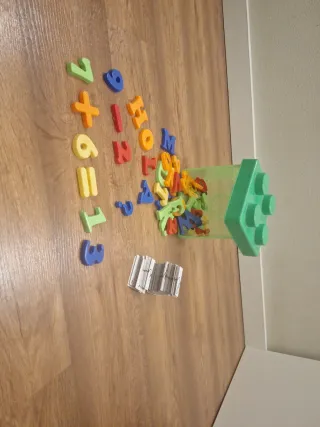 Imanes Números y Letras Infantiles