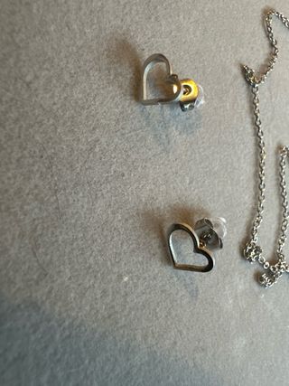 Parure collana e orecchini