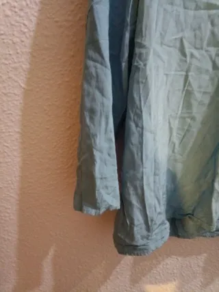 Blusa manga 3/4 azul