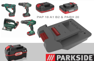 Adaptador Parkside PAP 18 A1 B2 PABH 20-x20