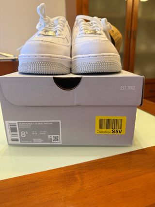 Nike Air Force 1 Talla 40 Blancas