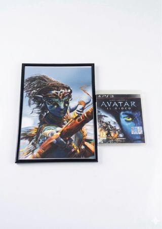 Framed Poster Avatar Neytiri + juego PS3 Bundle