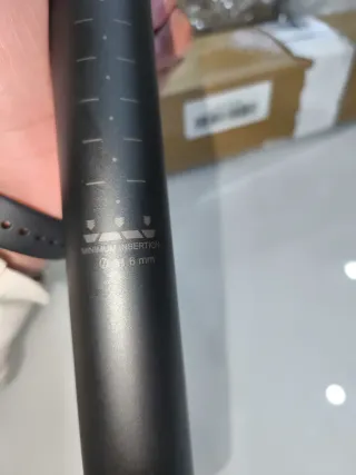 Tija sillín aluminio ultraligera TOSEEK